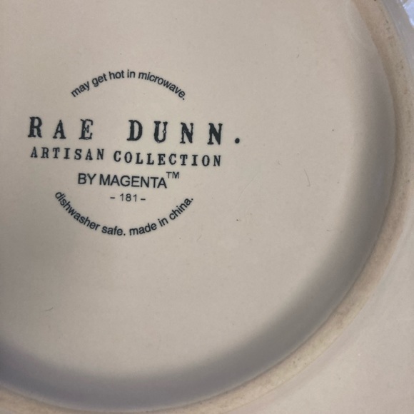 Rae Dunn plates - Picture 4 of 4